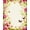 White, Pattern 4, variant on ODIKA 4'x6' Machine Washable Non-Slip Area Rug, Vibrant Spring Bloom Garden Entrance High Traffic Rug, White, 99292