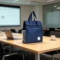 thumbnail image 6 of Document Tote Bag Large Capacity File Organizer Double Layer Storage Carry Bag Portable Easy Classification Design, for Office Travel Daily Organization, 6 of 6