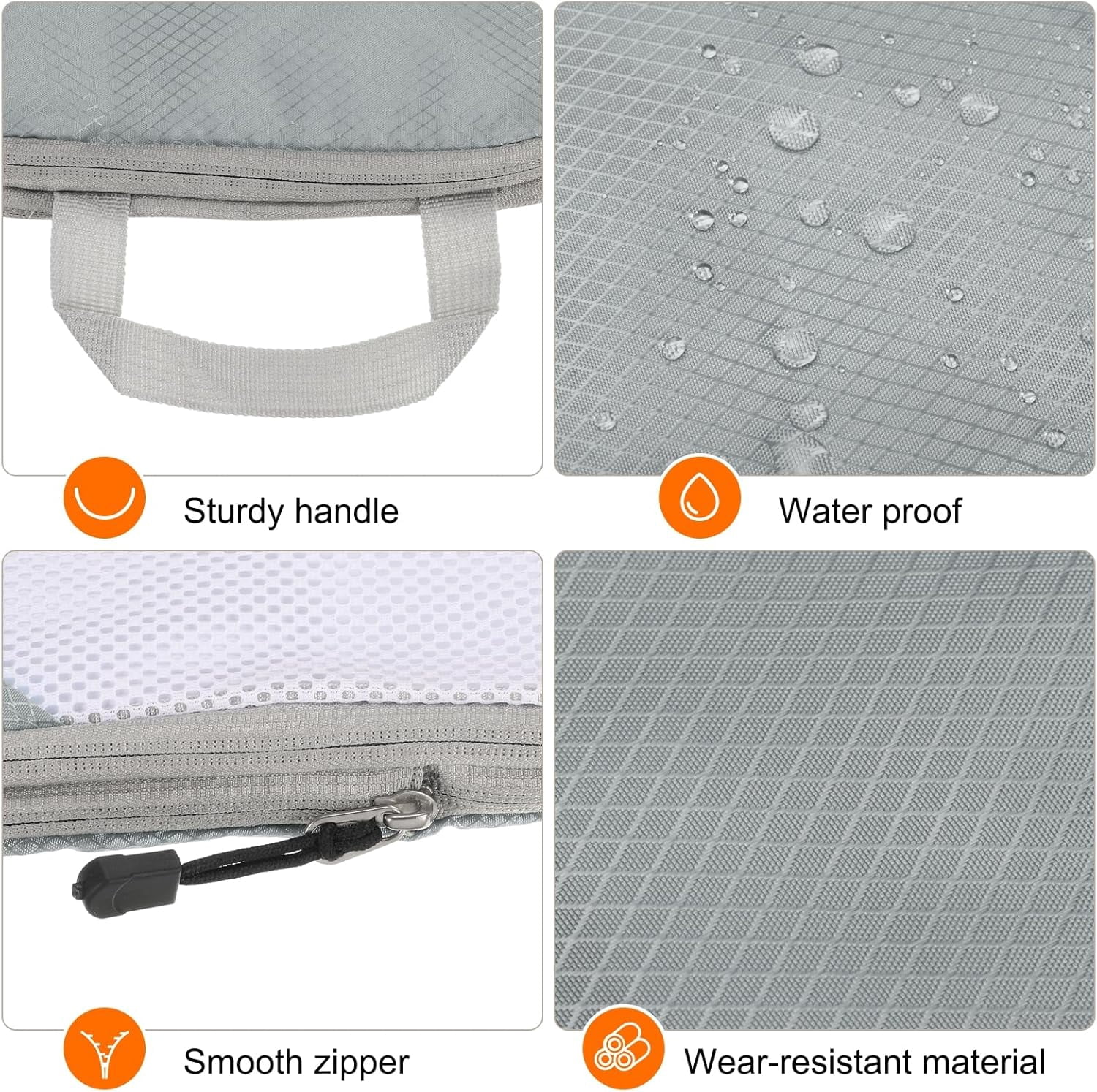 XiHAMA 3pcs Compression Packing Cube for Suitcases Lightweight Luggage Organizers Bag Travel Essentials Compression Bags for Carry on Suitcases