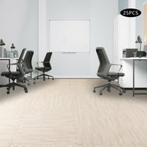 25PCS EVA &PE Foam Interlocking Tiles Mat Exercise Puzzle Floor Mat 24''L x24''W