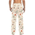 thumbnail image 4 of FORMRS Mens Pajama Pants with Pockets Sleepwear Lounge Bottoms Sizes S-2XL, Autumn Leaves, 4 of 7