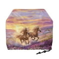 thumbnail image 2 of HELLHERO Horse Print Toaster Cover 4 Slice, Dustproof Toaster Protector with Adjustable Drawstring, Anti Scratches Microwave Oven Cover Easy to Clean, 2 of 8