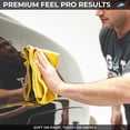 thumbnail image 5 of The Rag Company - Edgeless 365 - Microfiber Towels For Cars - 365gsm, 16in x 16in, Gold (10 Pack), 5 of 9