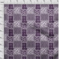 thumbnail image 4 of oneOone Viscose Chiffon Purple Fabric Asian Paisley Sewing Material Print Fabric By The Yard 42 Inch Wide, 4 of 4