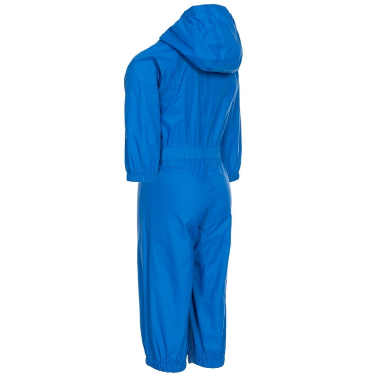 Trespass Little Kids Dripdrop Padded Waterproof Rain Suit
