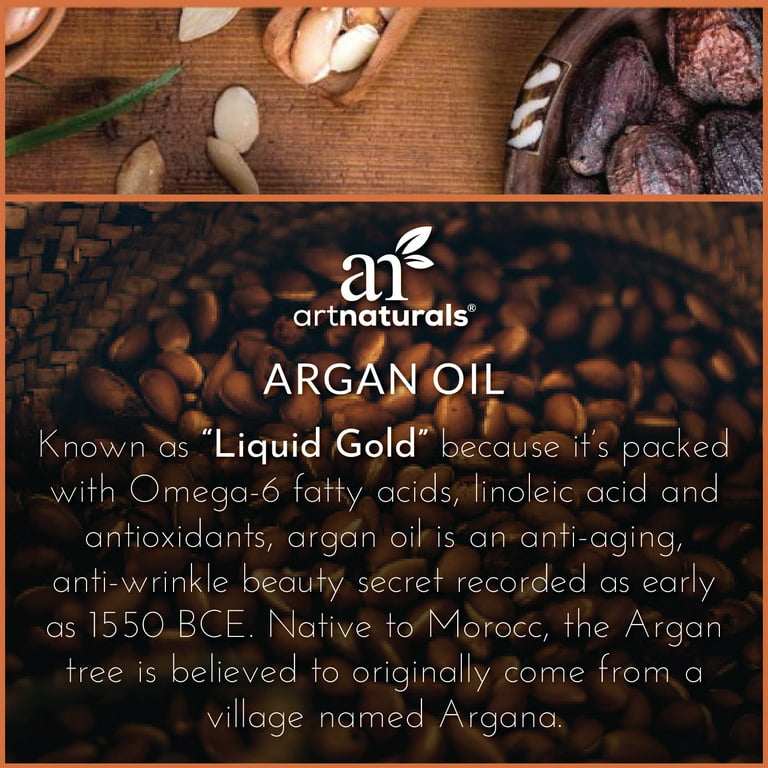Art Naturals Argan Oil Hair Mask, Deep Conditioner 8 Oz, 100