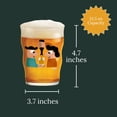 thumbnail image 4 of Holmegaard Mikkeller Pint Beer Glass 2024 13.5 oz - 2-Piece, 2024 Deco, 4 of 7