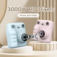 thumbnail image 3 of Cámara Digital de Impresión Instantánea HD 1080P, Cámara de Video Digital para Niños Pequeños, Regalo para Niñas y Niños de 3 A 12 Años, D, 3 of 10
