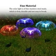 thumbnail image 4 of Toystoory Luz de jardín con energía Solar de acero inoxidable, decorativa, impermeable, reemplazo de paisajismo, lámpara de medusas para Patio y parque Iluminación y accesorios Cálido Toystoory HA069708-02B, 4 of 6