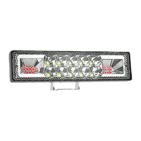 

Strobe Light Bar | 6inch LED Warning Flashing Light Bar | 48W Flood Light Spotlight Roof Top Mini Strobe Light For Construction Vehicles Trucks Cars Snow Plow Motorcycles