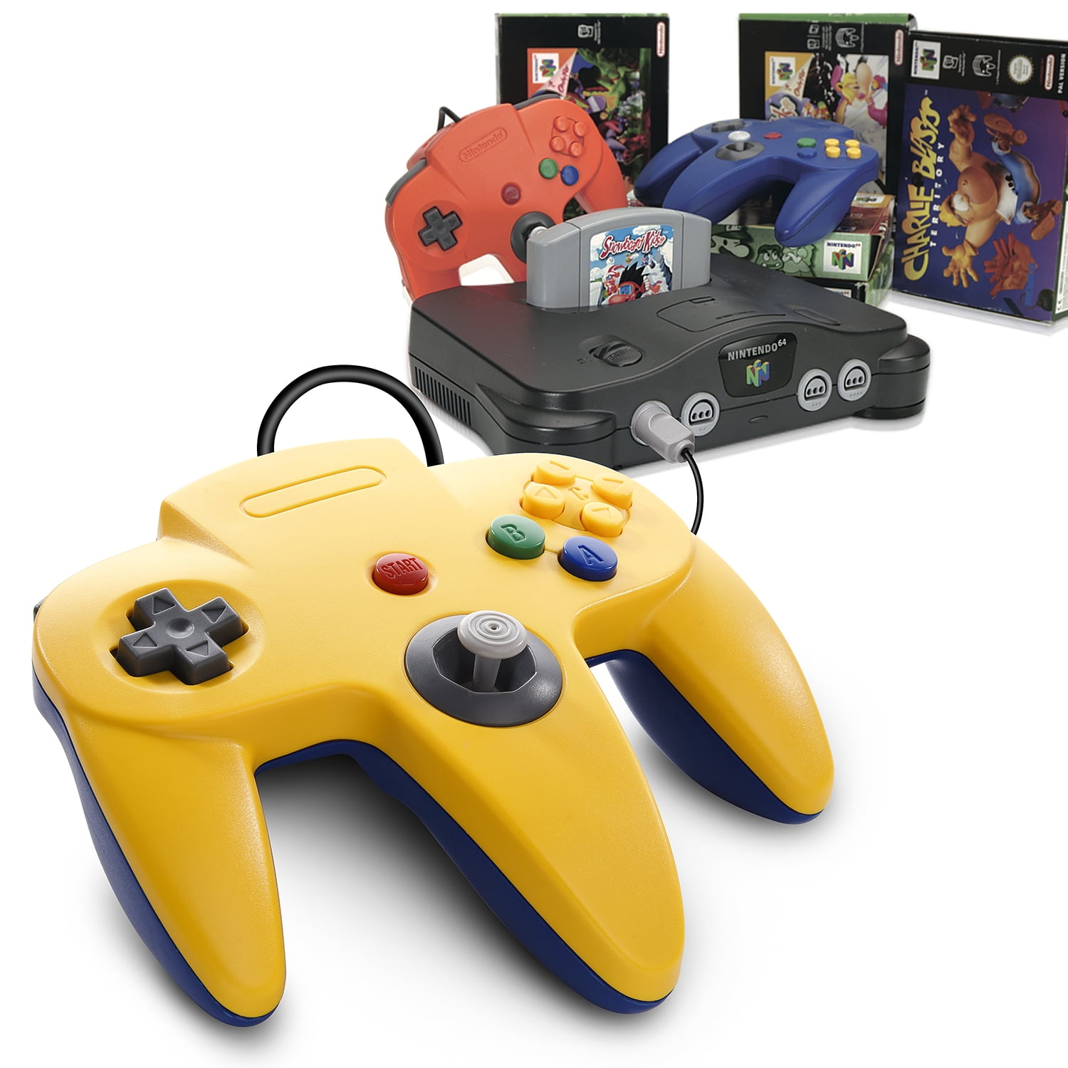  3rd Party Classic Retro N64 Bit USB Wired Controller