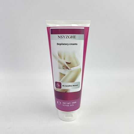 NSYZGHE Depilatory creams,Hair Removal Cream for Women: Depilatory Cream for Intimate Areas and Pubic Area with Aloe Vera and Vitamin E 150g