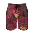 thumbnail image 2 of Hazbin Hotel Mens Board Shorts Quick Dry Swim Trunk Lightweight Soft Swimsuit Bathing Suit for Boys M, 2 of 8