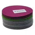 thumbnail image 5 of 100pcs Wet Dry Sandpaper Assortment 800 1000 1200 1500 2000 3000 Grit Sander Disc 2inch 50mm With Hook And Loop Sanding Pad, 5 of 5
