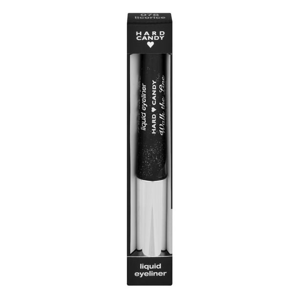Hard Candy Walk the Line Liquid Eyeliner, 078 Licorice, 0.13 oz