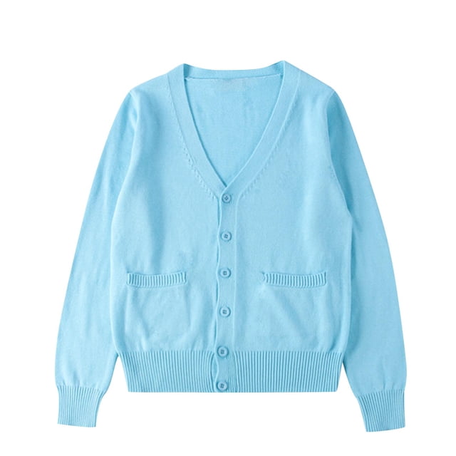 Timegard Cardigan for Women V Neck Button down Long Sleeve Knit Solid Color Casual Comfy Cardigan
