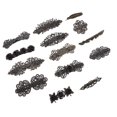 thumbnail image 1 of Barrettes Rétro, Barrettes Vintage Exquises 14 Pcs pour Mariages, 1 of 7