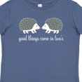 thumbnail image 4 of Inktastic Twin Hedgehogs Baby Gift Boys or Girls Baby T-Shirt, 4 of 5