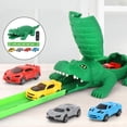 thumbnail image 2 of Milaget Railcar Toys Crocodile Shape Ejection Gift for Kid Arouse Interests Small, 2 of 9