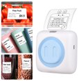 thumbnail image 1 of Printer, Mini Pocket Thermal Photo Printer All-in-One Portable Wireless BT Mobile Printer Label Maker Compatible with Android and iOS for Pi, 1 of 8