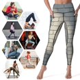 thumbnail image 5 of White Brick Wall Sunlight Leggings Gym Wear Gym Sportswear Woman Tight Fitting Woman Sports for Womens Leggings, 5 of 6