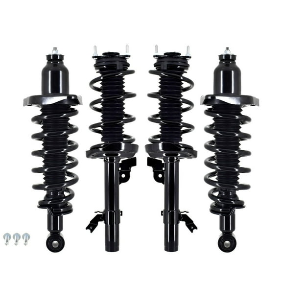 Set 4 Front-Rear Quick Complete Strut-Coil Spring For 2016-2022 Honda Pilot AWD
