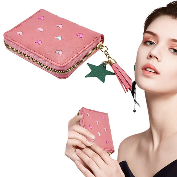 Bradem Wallet Cards Wallet Holder Pack Wallets Tri Mini Novelty Billfold Little Fold Delicate and Easy to Carry Available in a Variety of Colors, 1 Small Card Holder