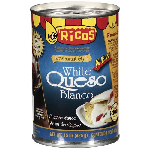 Ricos Restaurant Style White Queso Blanco Cheese Sauce, 15 oz