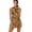 Leopard Sunflower, variant on Garronmavis Tiger Print Women's Sleeveless Golf Dress Size XS Half Zip Tennis Dress Breathable Active Workout Dresses Workout Running Pickleball