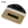 thumbnail image 3 of Faraday Bag, 2Pcs RFID Signal Blocking Pouch Wallet 7.87 Inch Anti-Tracking Anti-Spying, Khaki, 3 of 5
