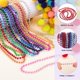 thumbnail image 3 of Uxcell 24 Pcs Collares de cuentas de Mardi Gras, 6mm 33" Collares de cuentas de carnaval, Suministros de disfraces para fiestas navideñas, 3 of 6