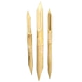 thumbnail image 1 of 3 Unids Cabeza Doble Cerámica Arcilla Bambú Bolígrafo Bolígrafos Hechos DIY Art Tools Kit, 1 of 9