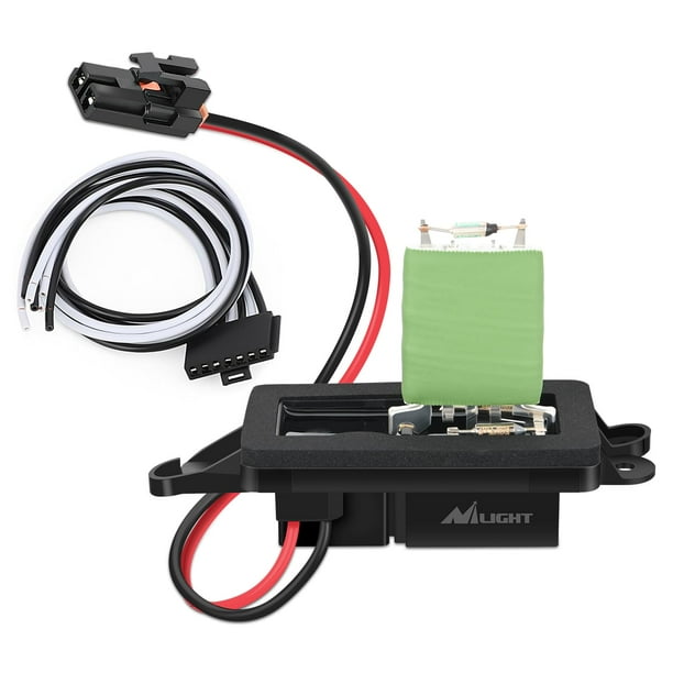 Kit de resistencias de motor de ventilador AC Nilight para Cadillac Chevy GMC