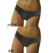 Alessandra B 2 Pack Camel Toe Cover Brief