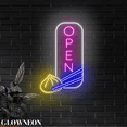 thumbnail image 3 of Glowneon Open Dim Sum Restaurant Neon Wall Art, Chinese Dim Sum Sign, 3 of 5