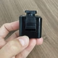 thumbnail image 4 of FSLiving J-Type Track Lighting Connector for J-Style Single Circuit 2-Wire Style Track System Pendant Juno Compatible Track Adapter Black Rail Head Track Accessory for Pendant Spotlight,Black-6 Pack, 4 of 4