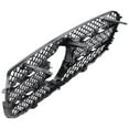 thumbnail image 4 of For 2016-2019 GLC300 Grille Assembly Front Black Plastic MB1200191 2538882000, 4 of 5