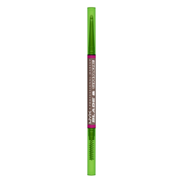 NYX Professional Makeup Blade & Shade, Dual Edged Brow Pencil