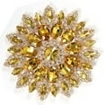 thumbnail image 4 of Not Easy To Change Color 11cm  Rhinestone Brooch Pin,  Flower Shoe Clips, For DIY Clothes Shoe Bag, 4 of 8