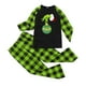 thumbnail image 2 of Conjuntos de pijamas navideños familiares a juego Grinch 2024, pijama de Grinch con parte superior y pantalones de pijama a cuadros, pijama de Grinch para niños y adultos para la familia, 2 Años, 2 of 4