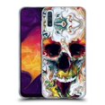 thumbnail image 1 of Head Case Designs Officially Licensed Riza Peker Skulls 9 Skull Abstract Soft Gel Case Compatible with Samsung Galaxy A50/A30s (2019), 1 of 7