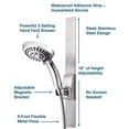 Waterpik Slide Strip Adjustable Shower, Chrome VSS563MVB