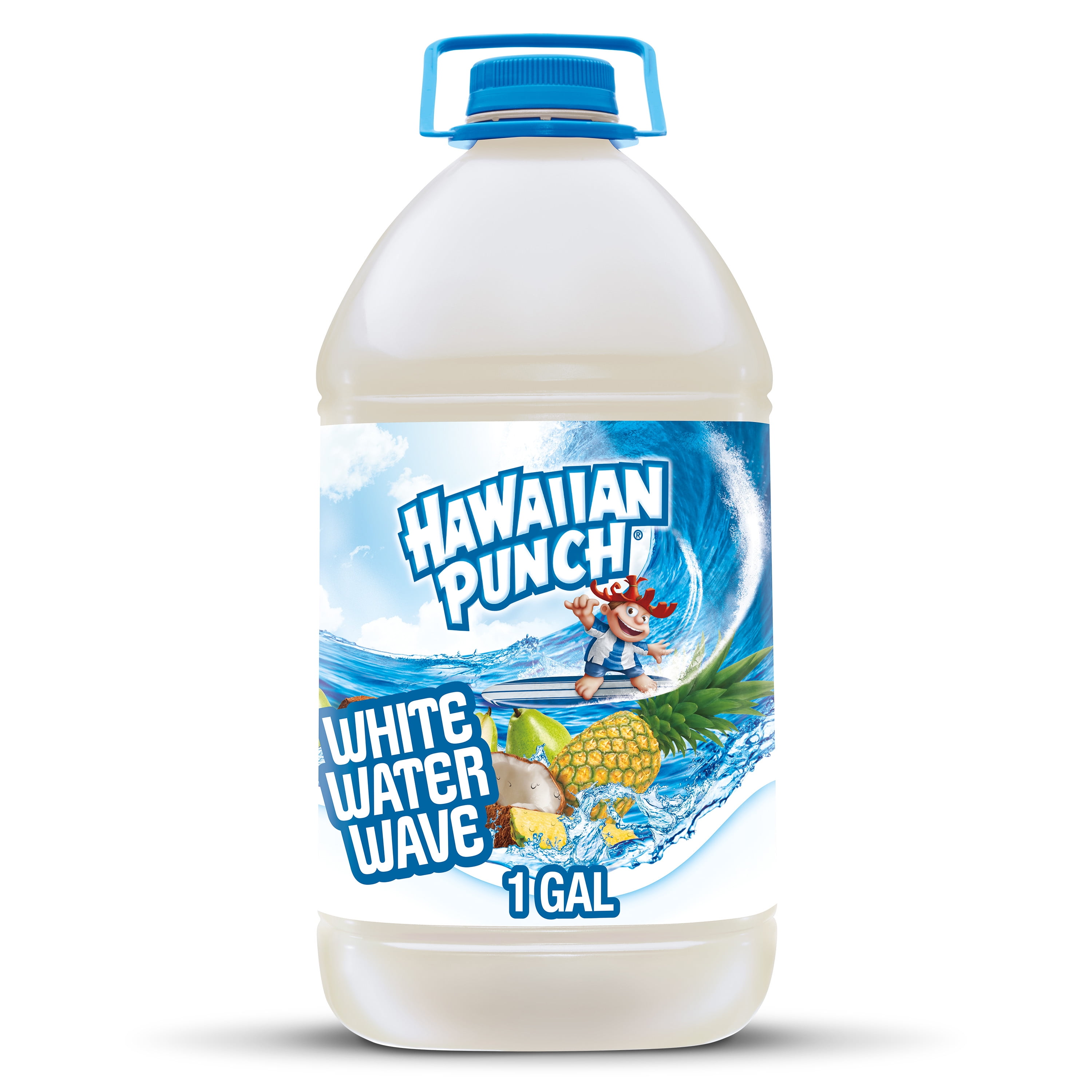Hawaiian Punch Whitewater Wave, Juice Drink, 1 gal bottle
