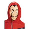 thumbnail image 6 of Disguise Costume, Official Unisex Red Money Heist Jumpsuit for Adults, As Shown, Men's Size Extra Large (50-52), 6 of 9