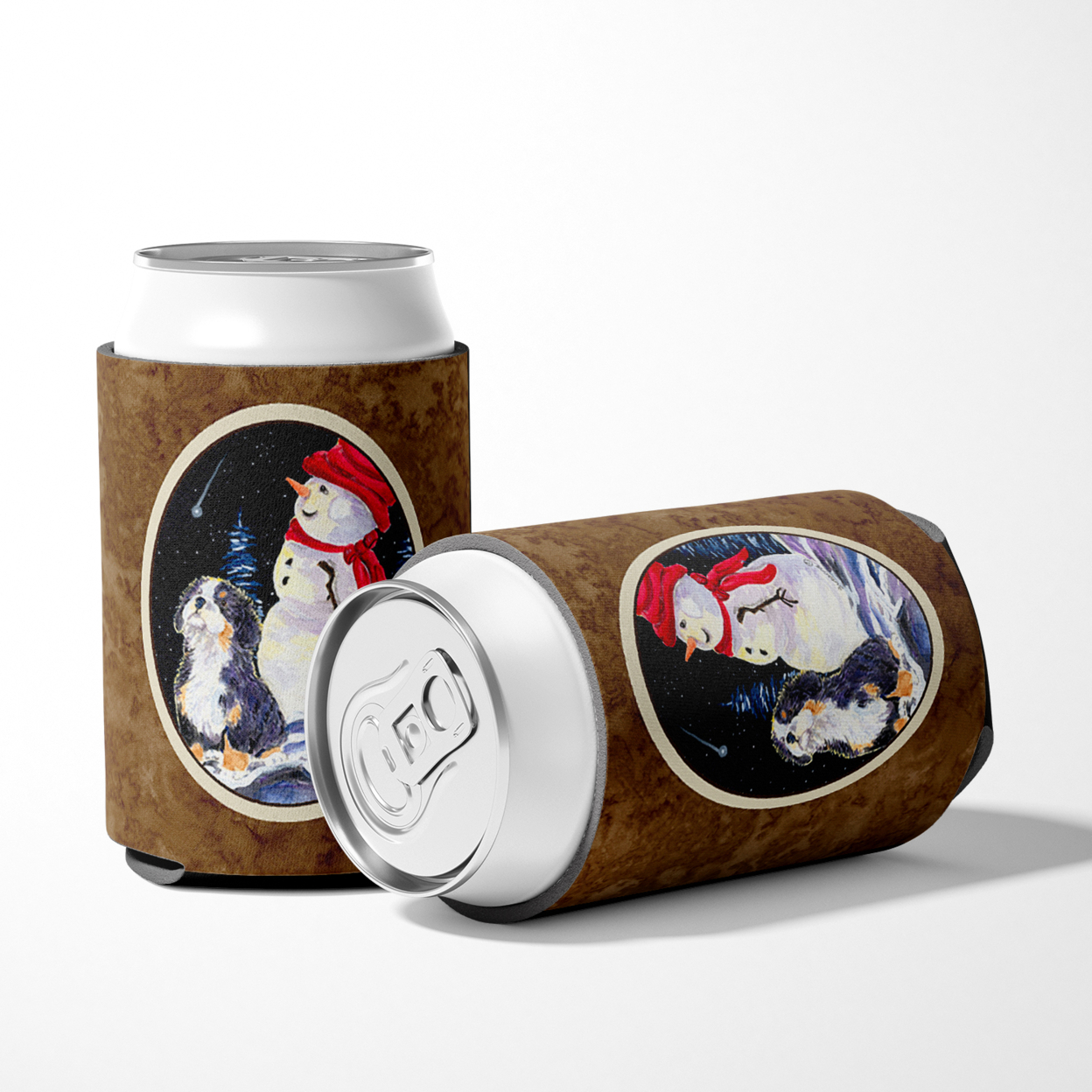 Bernese Mountain Dog Can or Bottle Beverage Insulator Hugger