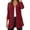 Red, variant on Fiaer Womens Cardigan Sweaters Long Sleeve Trendy Loose Casual Open Front Solid Color Comfort Breathable Tops White XL