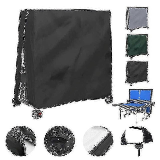 Funda impermeable y antipolvo para mesa de ping pong (165 x 70 x 185 cm) (p20241126464)