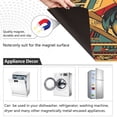 thumbnail image 4 of Yayeee Magnetic Dishwasher Cover for The Front Decoration Home Kitchen Machine Sticker Protector, Retro Abstract Eagle, 4 of 6