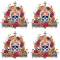 thumbnail image 1 of 4 Uds 5D DIY Taladro Parcial Con Forma Especial Esqueleto Candelabro 30x30cm, 1 of 2
