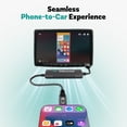 thumbnail image 3 of Ottocast Mirror Touch Bi-directional Control Phone & Car Screen, Wired to Wireless CarPlay Aadapter No Delay, 27W Fast Charging, 3 of 14